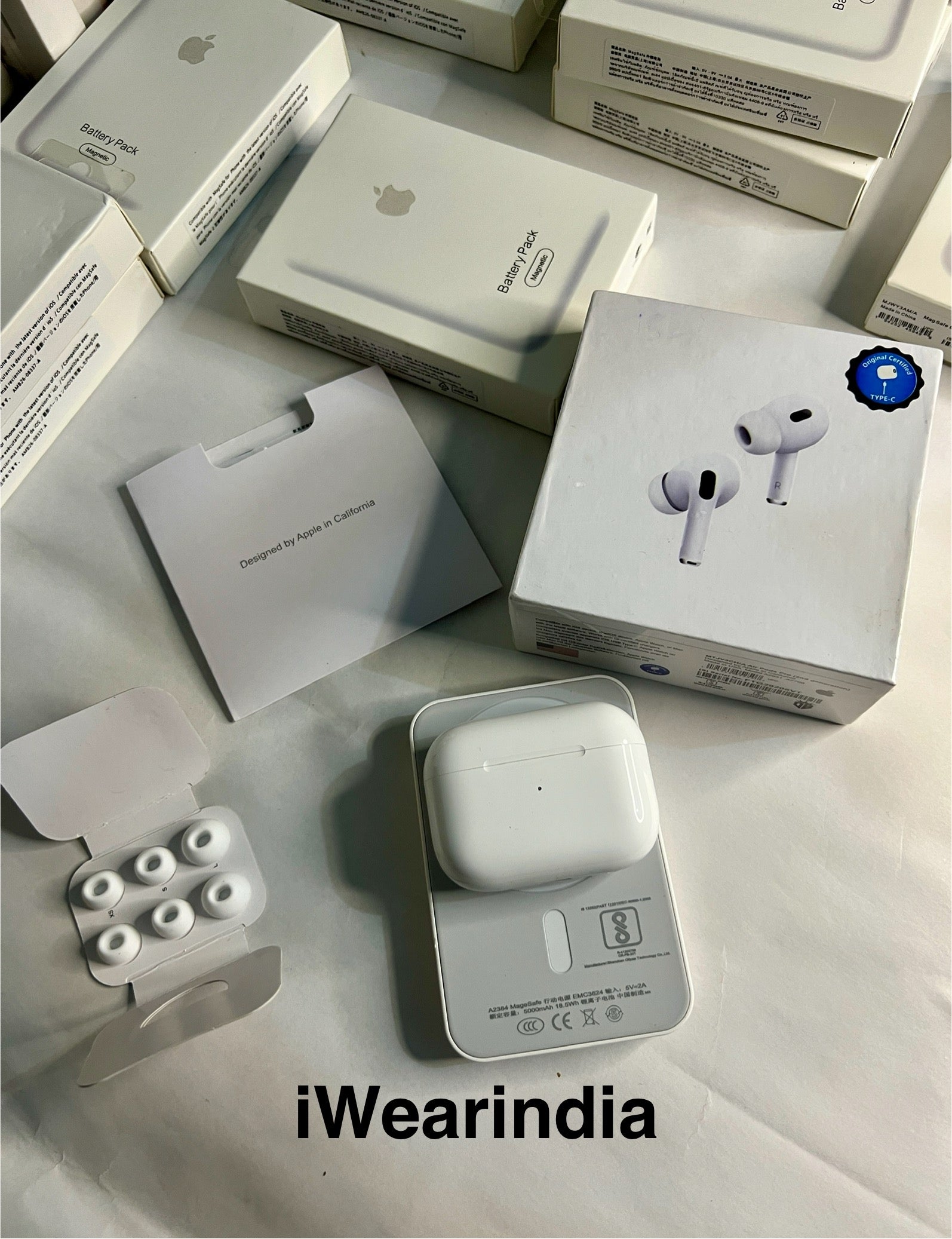 AirPodspro2 AppleCare2027年まで Combo offer :- AirPods Pro 2nd Generation with Magsafe 10000Mah