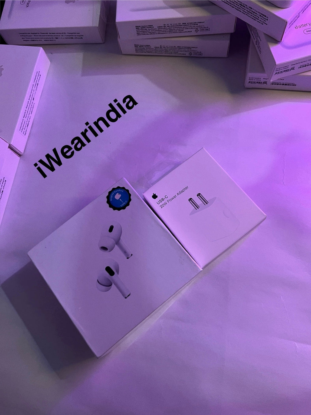Combo :- AirPods Pro 2nd Generation with  20w Adapter