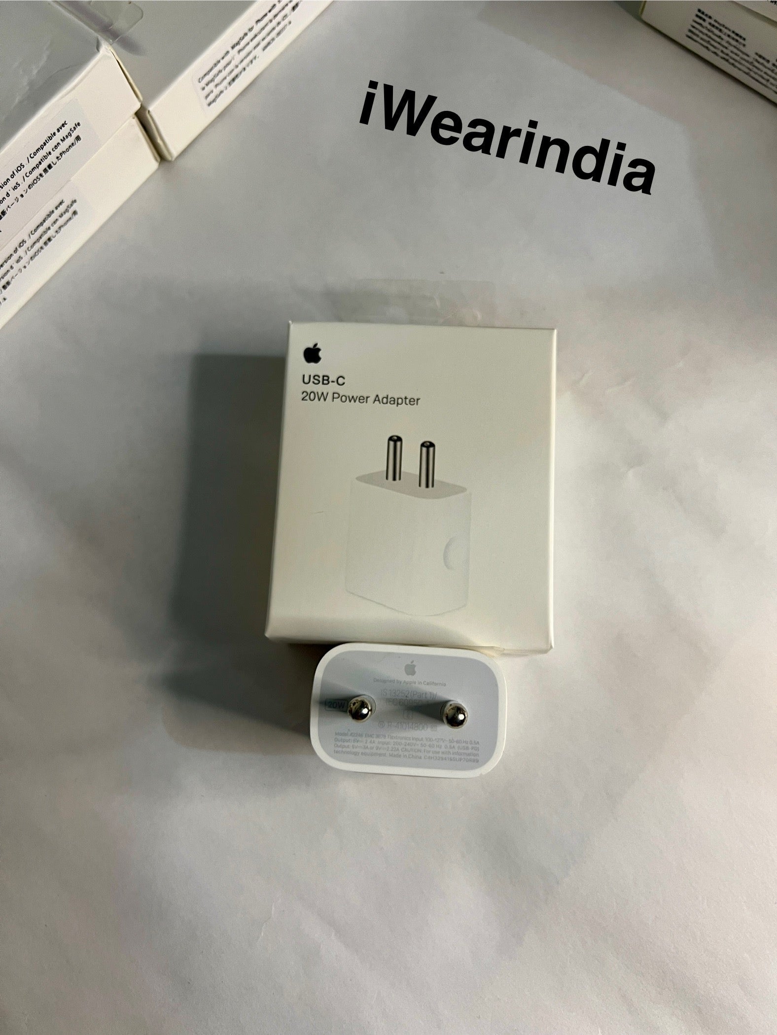 20W USB-C Power Adapter (With 6 Months Warranty) (1 Year Warranty)