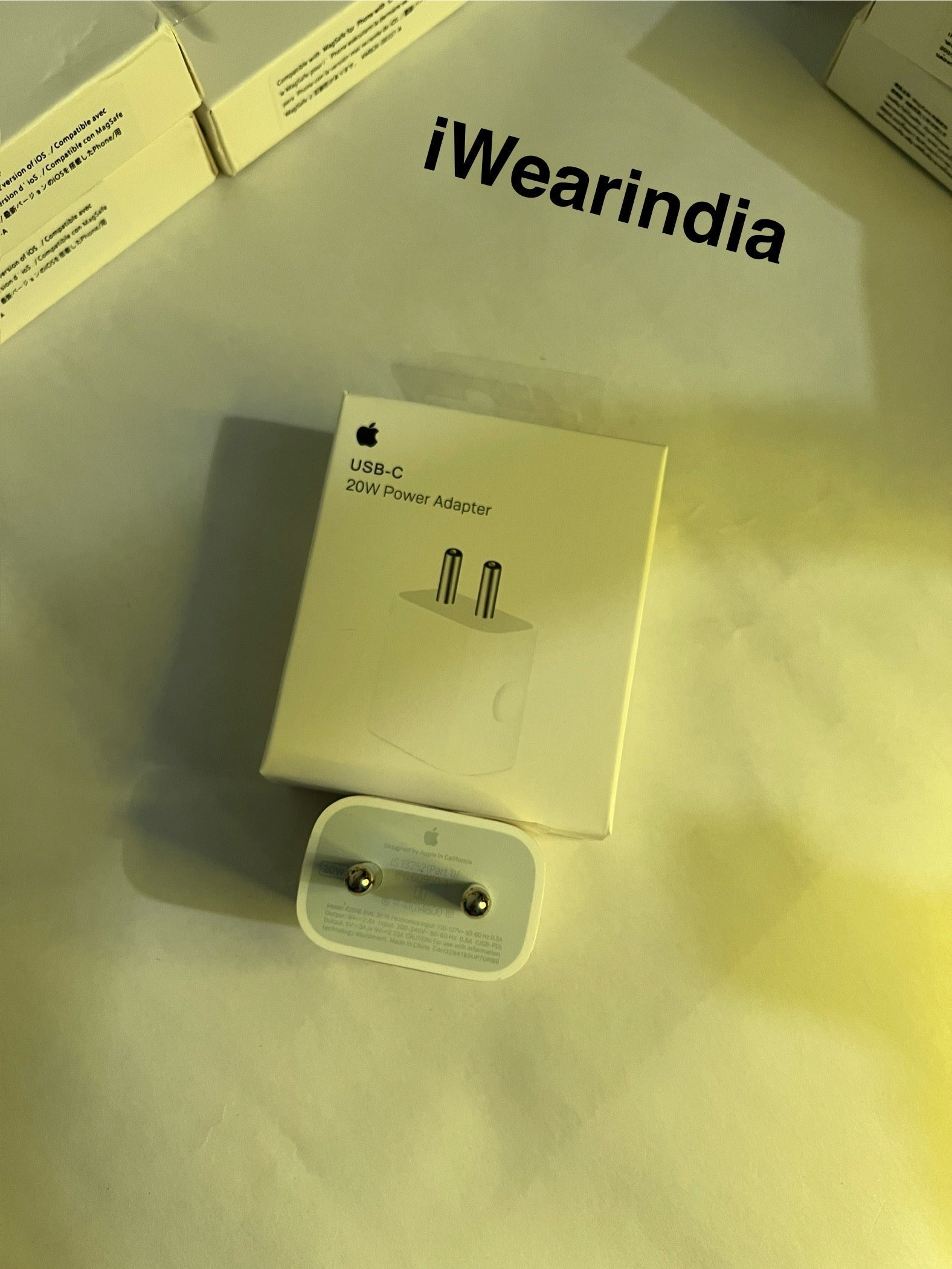 20W USB-C Power Adapter (With 6 Months Warranty) (1 Year Warranty)