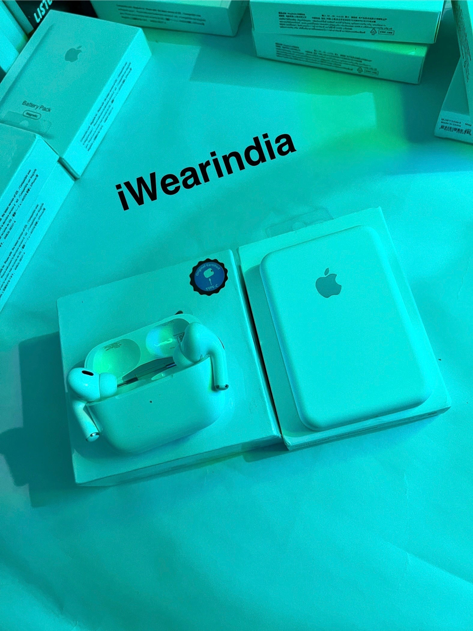 Combo offer :- AirPods Pro 2nd Generation with  Magsafe Battery Pack (6Months Warranty)