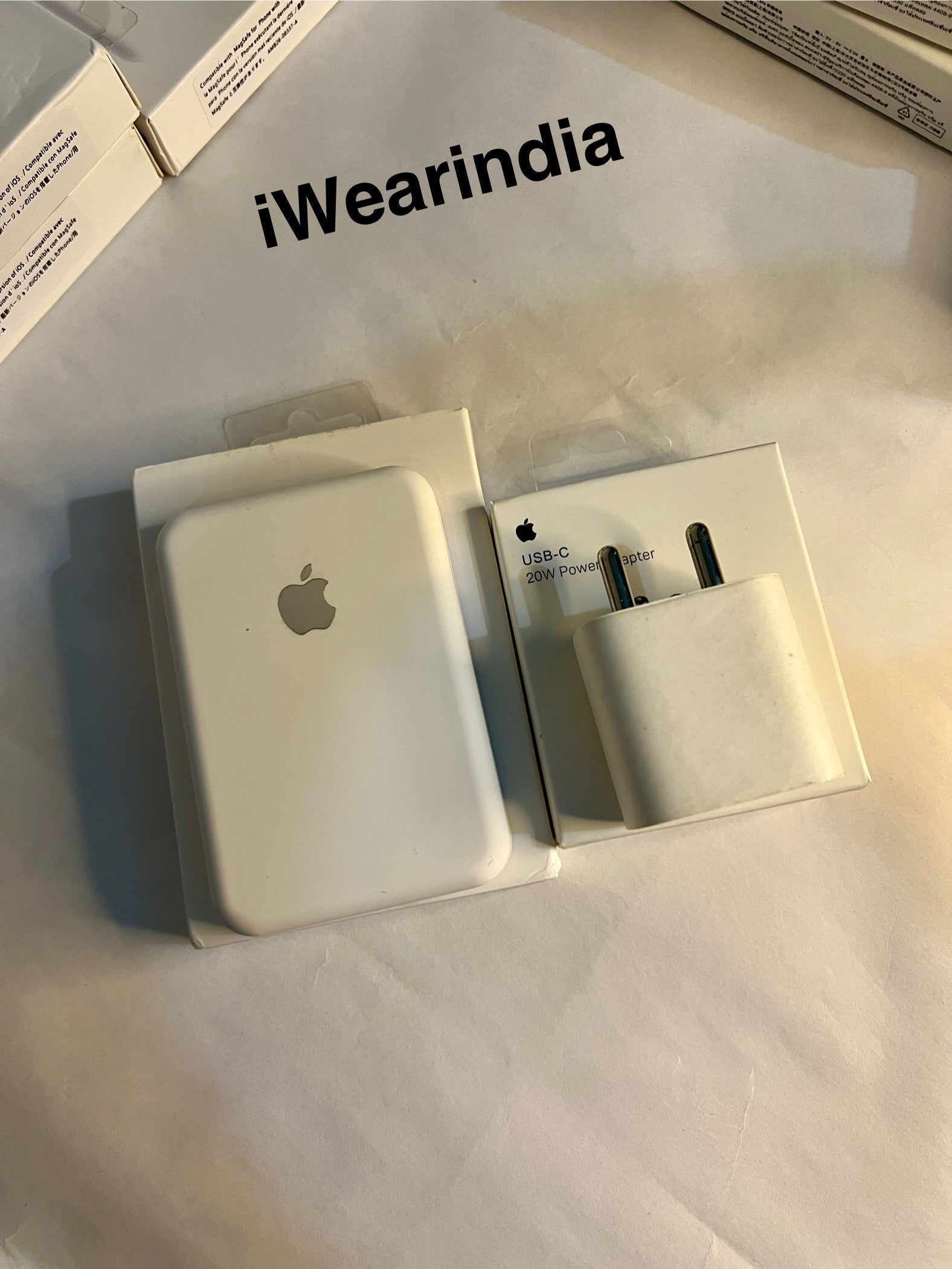 Combo Offer :-  20w Adapter With  MagSafe Battery Pack