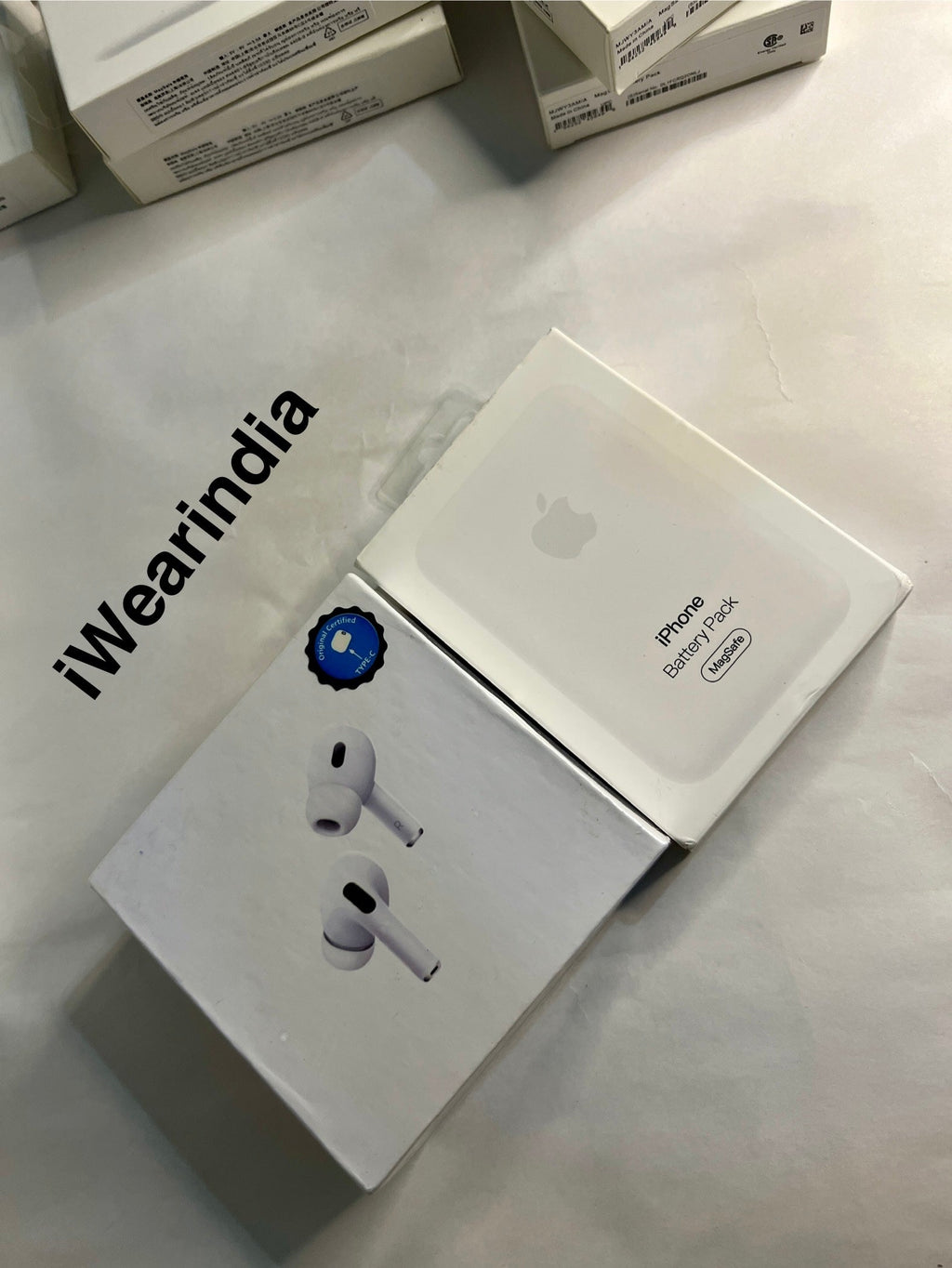 Combo offer :- AirPods Pro 2nd Generation with  Magsafe Battery Pack (6Months Warranty)