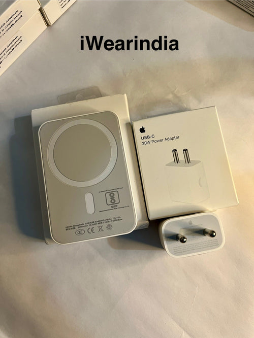 Combo Offer :-  20w Adapter With  MagSafe Battery Pack