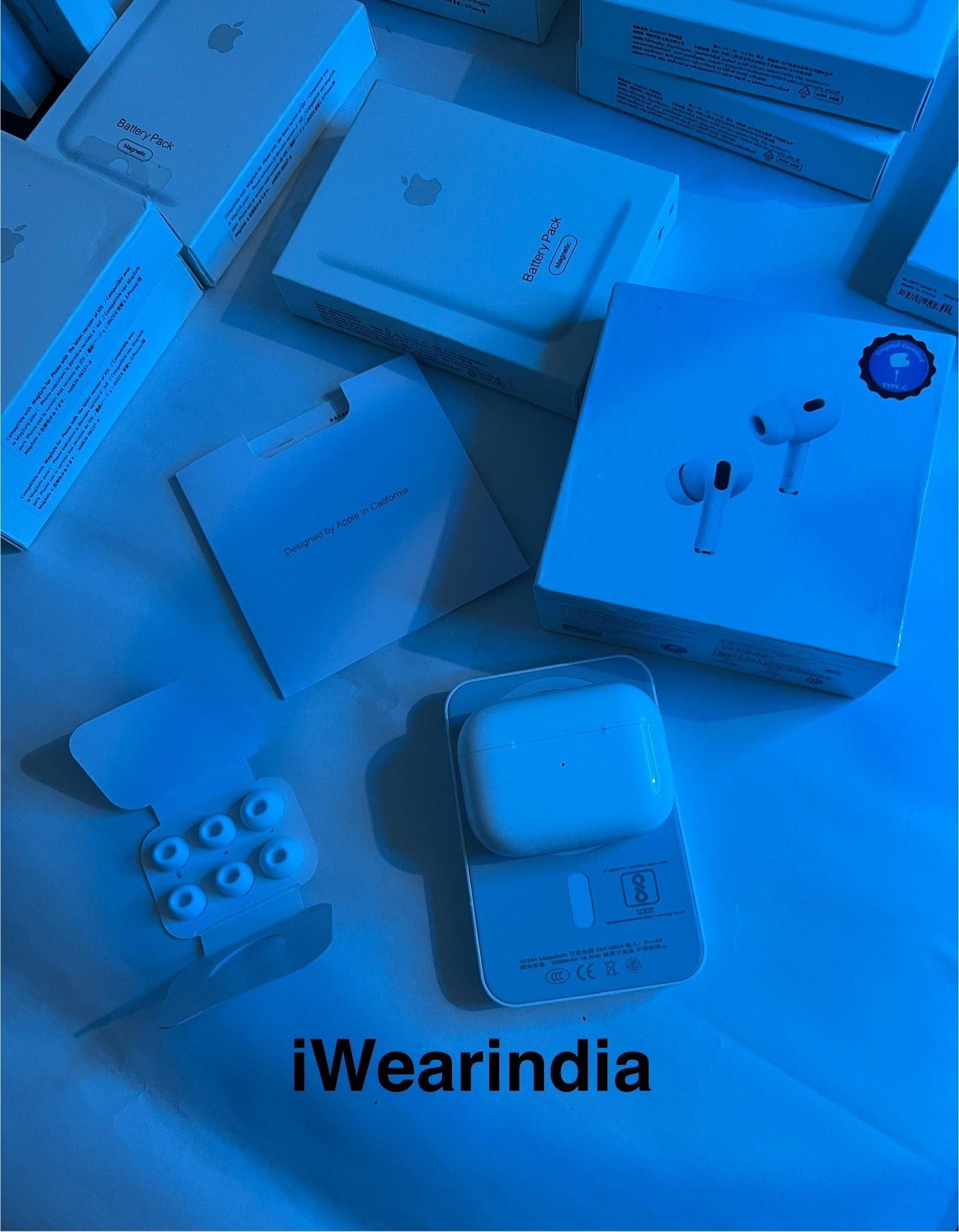 Combo offer :- AirPods Pro 2nd Generation with  Magsafe Battery Pack (6Months Warranty)