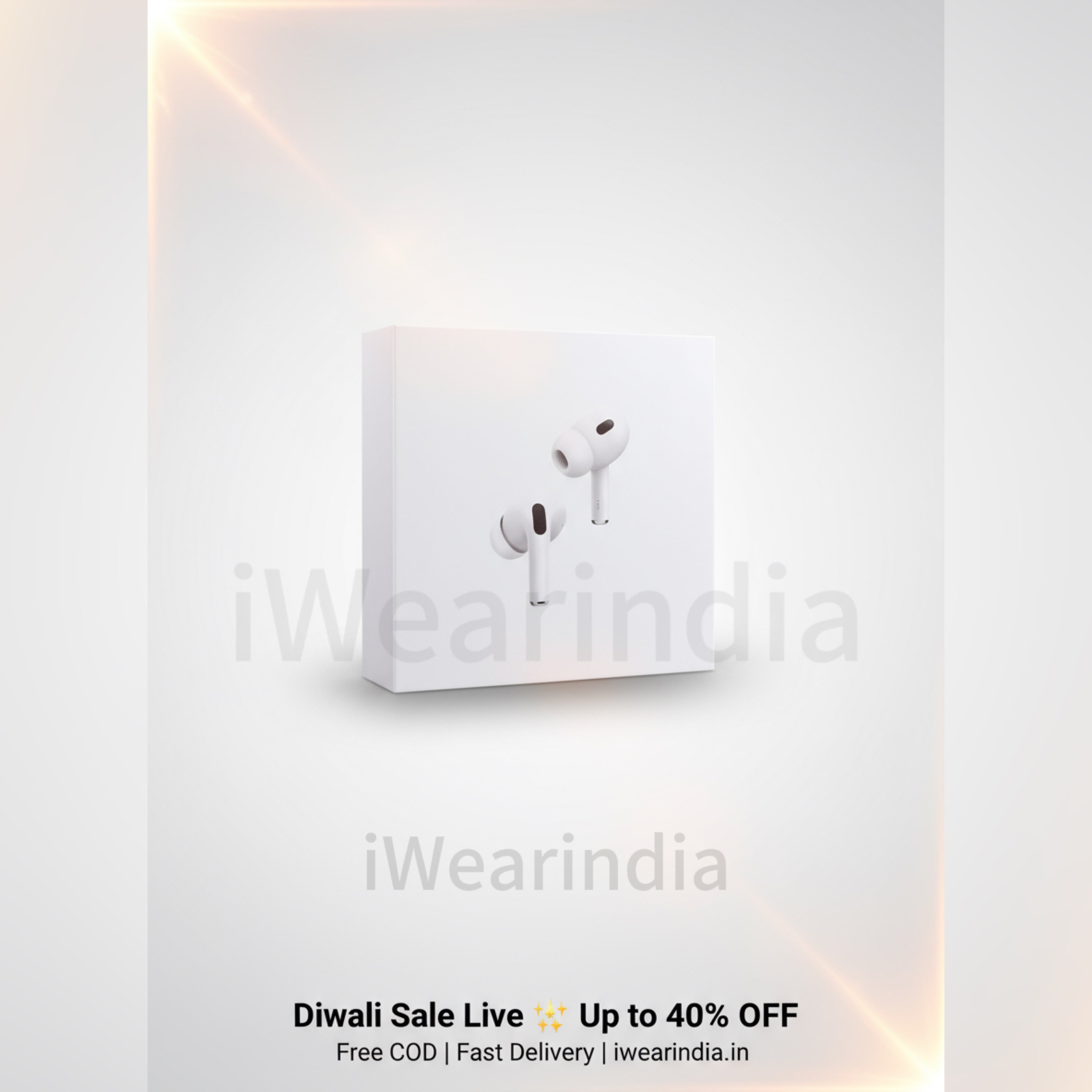 Ultimate 4-in-1 Combo: iWearPods Pro 2 + MagSafe Power Bank + MagSafe Charger + Silicone Pods Case