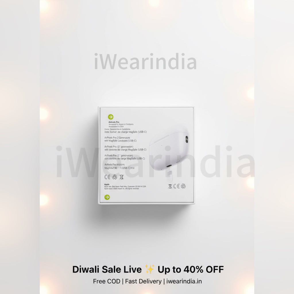 Ultimate 4-in-1 Combo: iWearPods Pro 2 + MagSafe Power Bank + MagSafe Charger + Silicone Pods Case