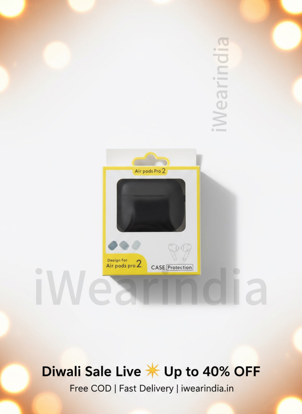 Ultimate 4-in-1 Combo: iWearPods Pro 2 + MagSafe Power Bank + MagSafe Charger + Silicone Pods Case