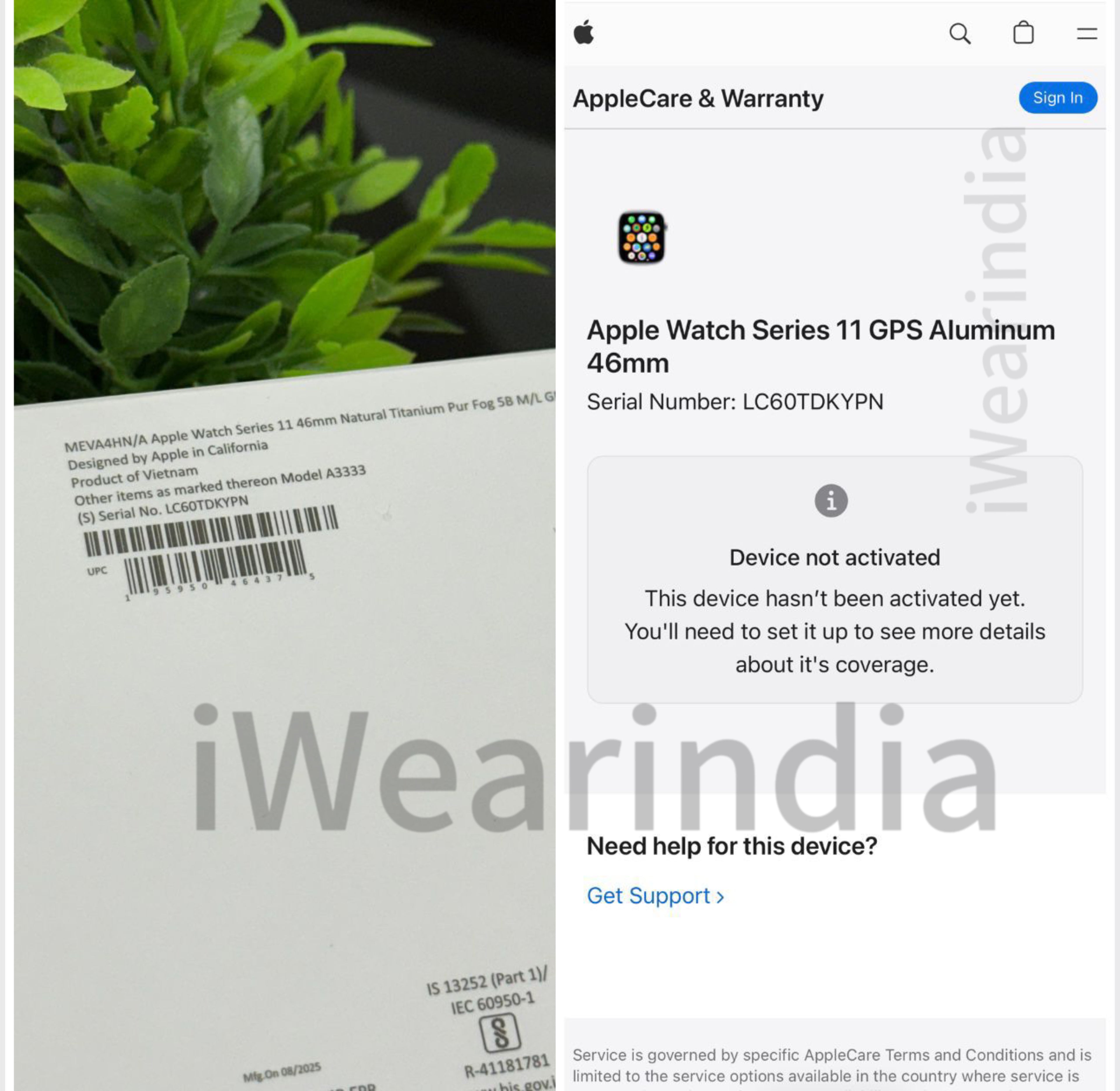 Series 11 Watch (  Logo ) Latest Model with Advanced Features